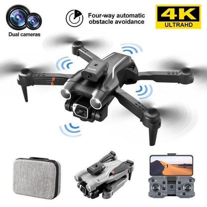 4K HD Dual Camera Folding Drone with Four-Axis Remote Control