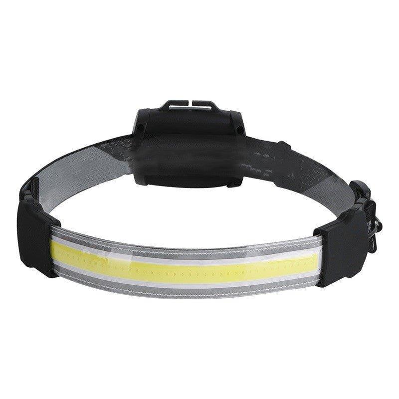 Cob LED Headlamp Built-in Battery Rechargeable Head Waterproof Lamp