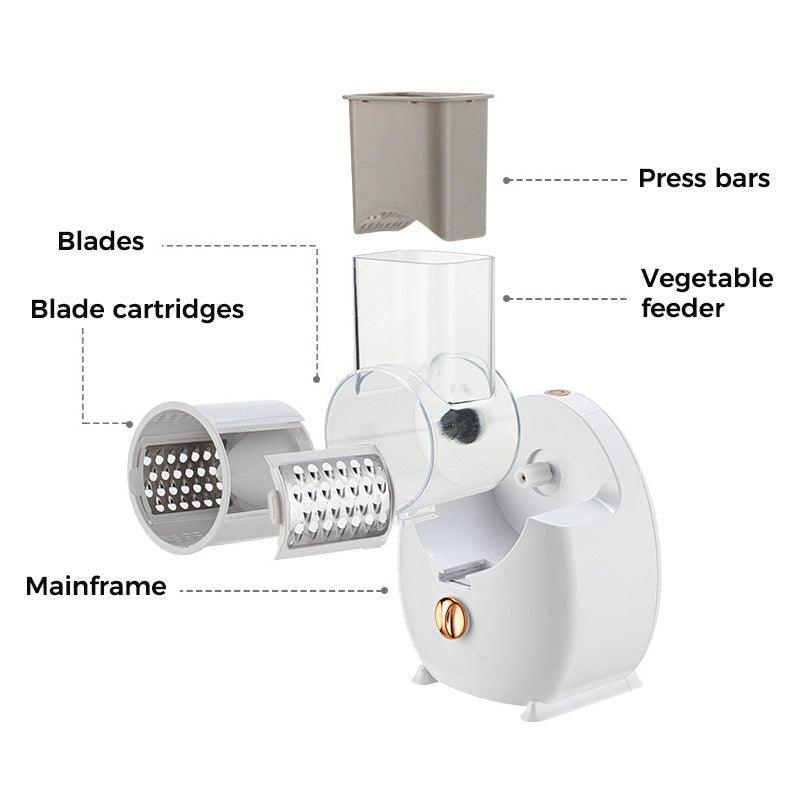 Electric Vegetable Slicer Multifunctional Potato Carrot Cutter Shred Chopper Kitchen Accessories Grater Home Gadget Tools