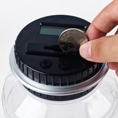 Electronic Digital Counting Coin Money Saving Box