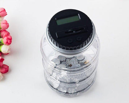 Electronic Digital Counting Coin Money Saving Box