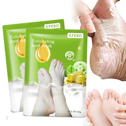 Exfoliating Foot Mask Foot SPA Pedicure Socks Removing Dead Skin Whitening Heels Feet Peeling Anti Cracked Foot Skin Care