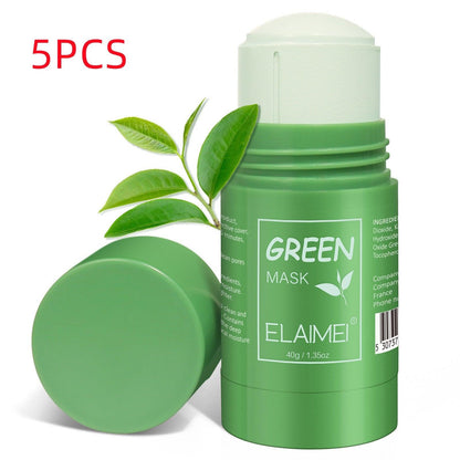 Green Tea Cleansing Blackhead Oil Control Acne Smear Mask