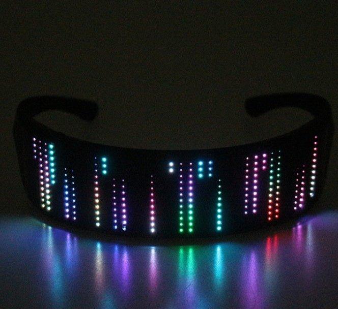 LED Display Glasses For Dj Music Party