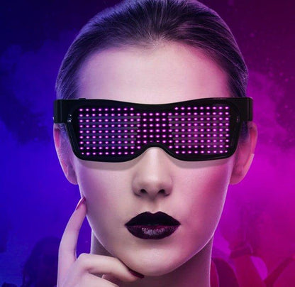 Multicolor Party LED Glasses Dynamic Flashing LED Glasses