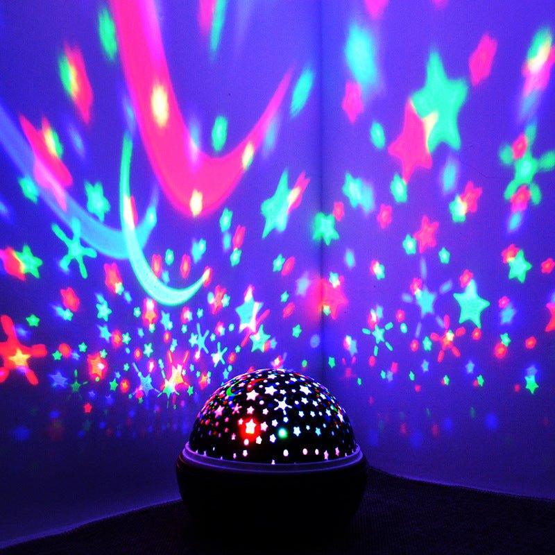 Star projector lamp USB baby sleep light bedroom ball light