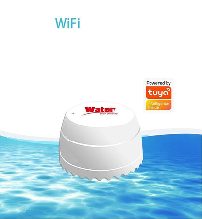 Tuya WiFi Smart Leakage Alarm Home Overflow Flood Detector With Buzzer