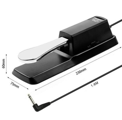 Universal Sustain Pedal For Electronic Piano And Electric Piano