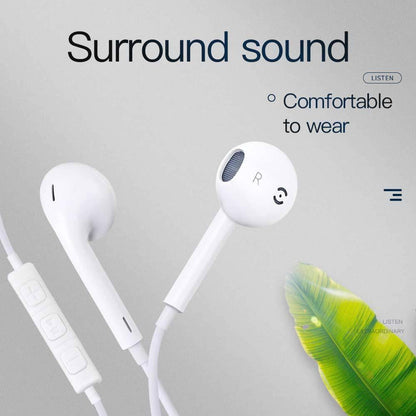 Wired Earbuds Voice Headset